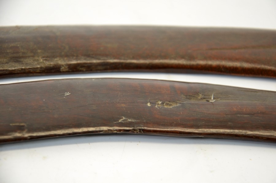 Two 19th century Australian Aboriginal boomerangs - Image 7 of 7