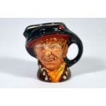 A Royal Doulton mini prototype character jug - 'Arriet'