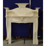 Shapland and Petter, an Arts and Crafts fire surround