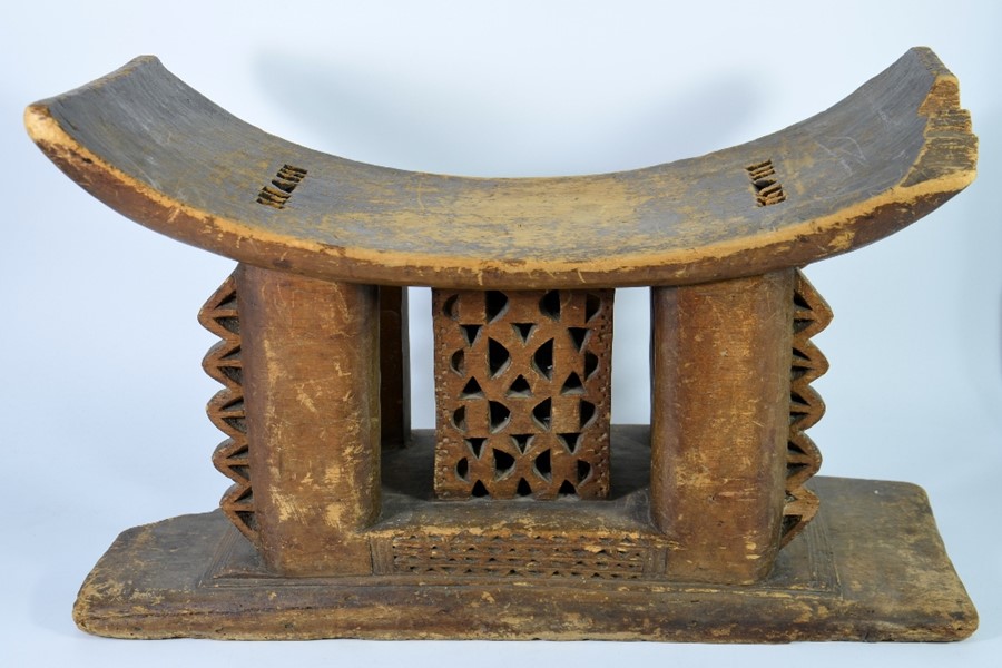 An African tribal Ashanti seat