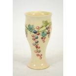 William Moorcroft for Liberty and Co, grape design vase with lustre glaze,