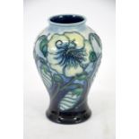 A Moorcroft 1996 Collectors Club vase floral vine design, baluster form