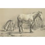 Thomas Sidney Cooper (1803-1902), Horse and Donkeys, lithograph