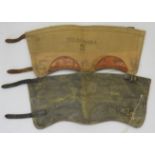 WAR DEPARTMENT PAIR HESSIAN GAITERS 1955