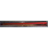 RILEY BURWAT JIMMY WHITE SNOOKER CUE IN CASE