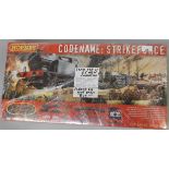 TRIANG HORNBY OO GUAGE STRIKE FORCE BOXED TRAIN SET