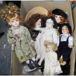 6 MODERN COLLECTORS DOLLS