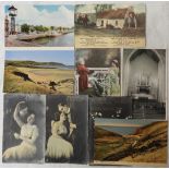 POSTCARDS - 9 VARIOUS