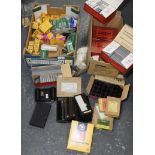 VARIOUS ROLLS OF FILM, GLASS PLATES & HOLDERS