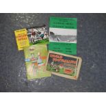 1962 PLYMOUTH ARGYLE V TOTTENHAM HS PROGRAMME, BUKTA WORLD CUP ISSUE SPORTSWEAR CATALOGUE, LAWS OF