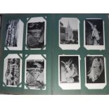 POSTCARDS - ALBUM (GREEN) IN EXCESS OF 130 CARDS