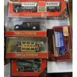 5 MODELS YESTERYEAR BOXED VEHICLES