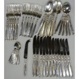 45 PIECES COMMUNITY PLATE FLATWARE