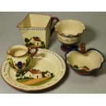 5 PIECES TORQUAY WARE