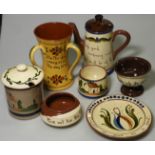 7 PIECES TORQUAY WARE