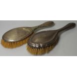 SILVER 2 BACKED BRUSHES