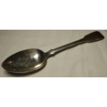 SILVER TABLESPOON JAMES BRADY DUBLIN 1833 54G