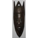 WOODEN AFRICAN FACEMASK