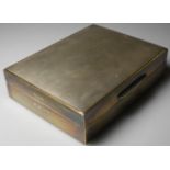 SILVER CIGARETTE CASE 274G INCL LINER