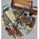 TIN OF COLLECTIBLES INCL ROYAL CLARENCE HOTEL EXETER KEY RING