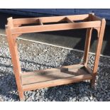 SATINWOOD UMBRELLA STAND