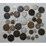 COINS - GEORGIAN CROWN & OTHER