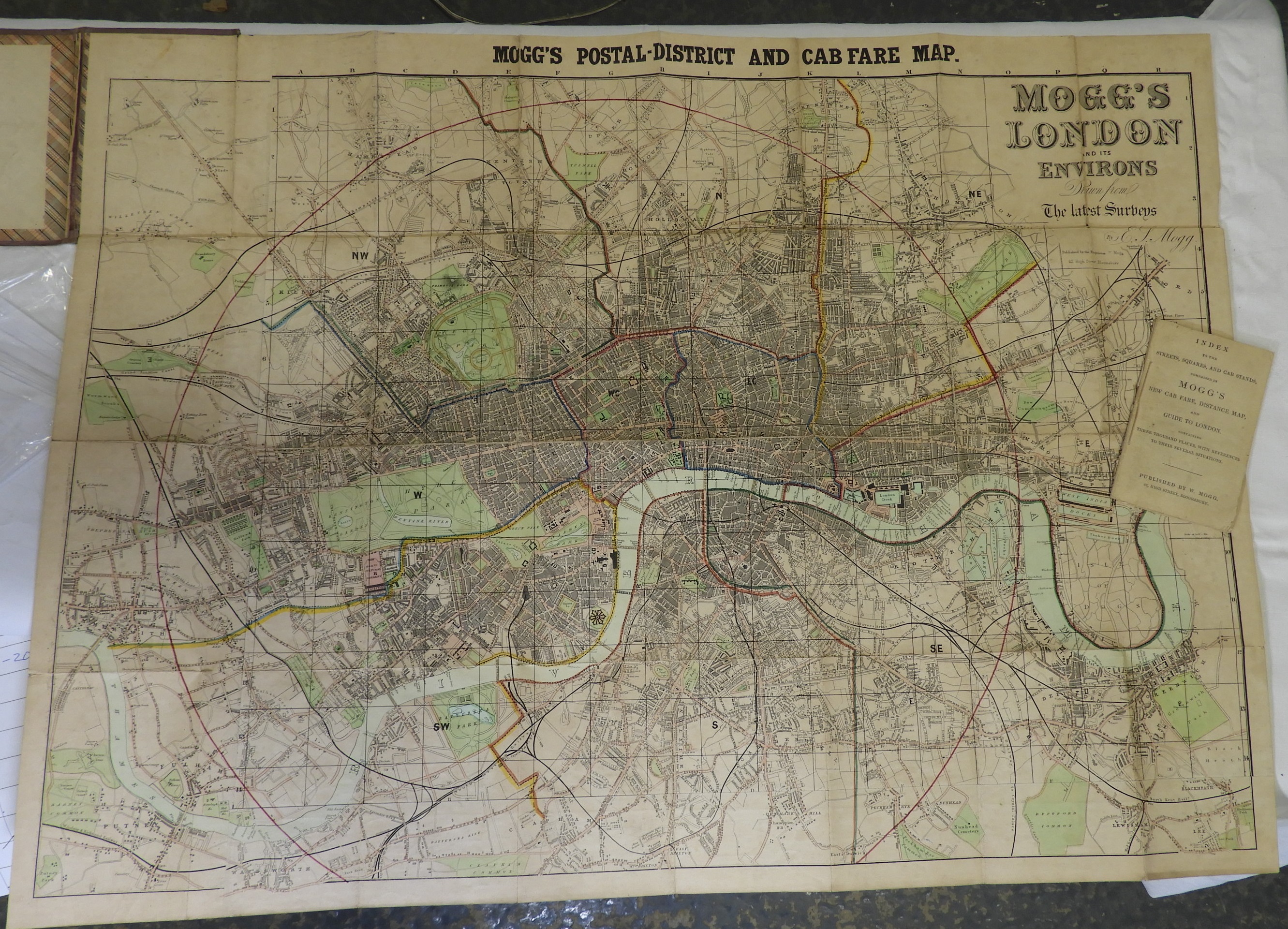 MOGGS NEW MAP OF LONDON - Image 2 of 10