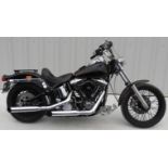 MOTORBIKE - 1994 HARLEY DAVIDSON 1340cc SOFTAIL FXST 18,000 MILES EXTRAS ADDED INCLUDE - LE PERA