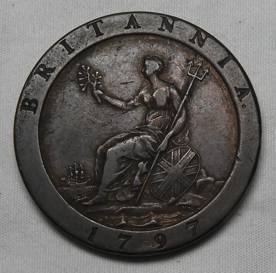 COINS - 1797 PENNY - Image 2 of 2