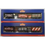 BACHMANN 2 SETS OF 3 PRIVATE OWNERS WAGONS