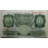 BANKNOTES - £1 O'BRIEN A89 K533645