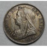 COINS - 1898 HALFCROWN