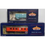 BACHMANN BR MK1 FULL BRAKE ROYAL MAIL & 51TN SCRAP WAGONS