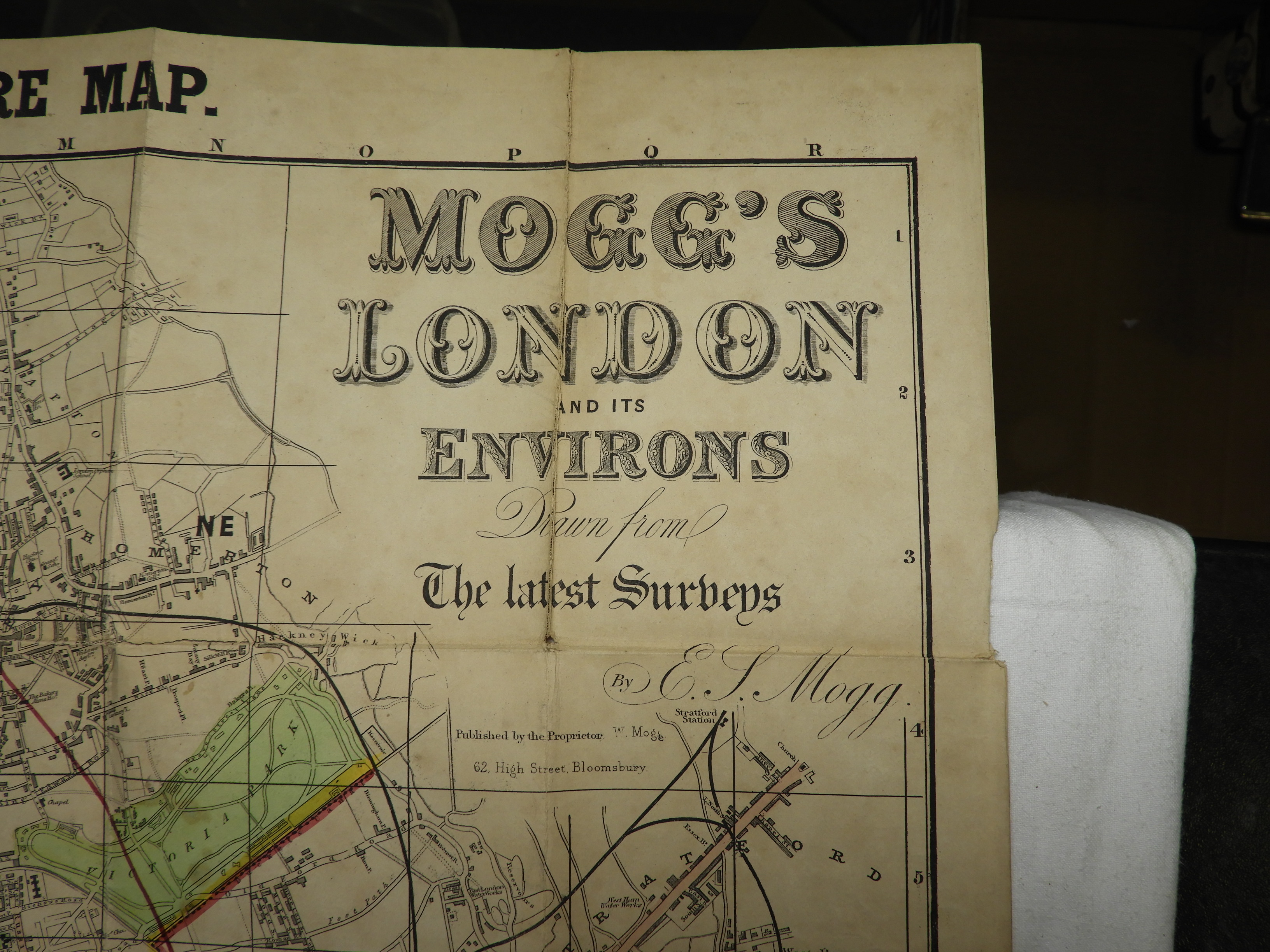MOGGS NEW MAP OF LONDON - Image 9 of 10