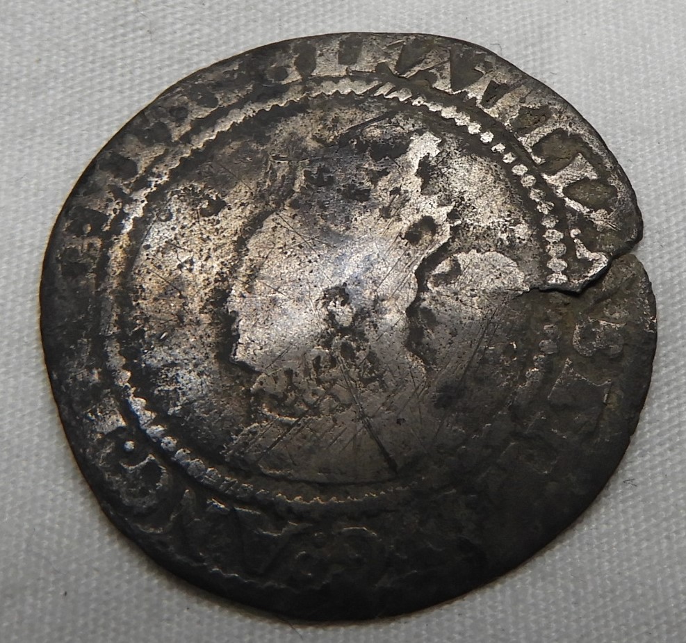COINS - 1572 SIXPENCE