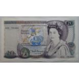 BANKNOTES - £20 SOMMERSET 60A 791662