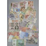 VARIOUS UNCIRCULATED WORLD BANKNOTES