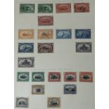 STAMPS - SIMPLEX ALBUM SPARSE CONTENTS