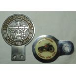 BIDEFORD & DISTRICT & TAW & TORRIDGE MOTOR CYCLE CLUB BADGES