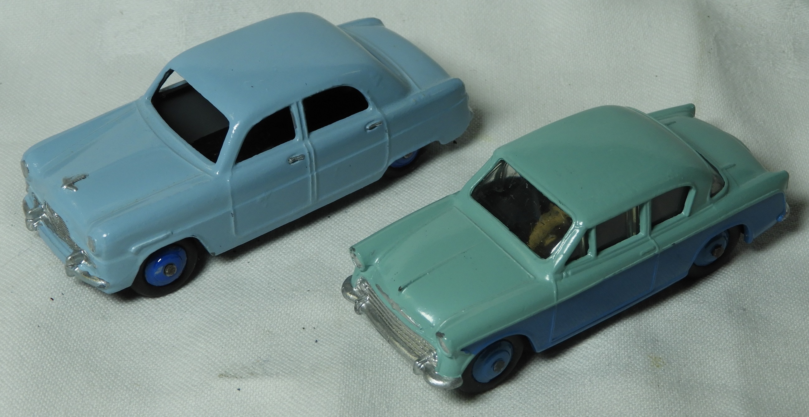 DINKY FORD ZEPHYR 162 & SUNBEAM RAPIER 166 (RP)