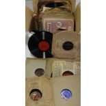 VARIOUS 78 RPM RECORDS