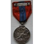 MEDAL KING GEORGE VI IMPERIAL SERVICE TO FRANK BELVILLE LEONARD