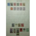 STAMPS - BRITISH POSSESSIONS IN AFRICA ON IMPERIAL ALBUM PAGES INCLUDES BECHUANALAND BRITISH EAST