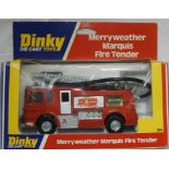 DINKY MERRYWEATHER MARQUIS FIRE TENDER 285 BOXED