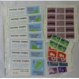 STAMPS - GRENADINES & ST VINCENT BOOKLETS & HELVETICE MINI SHEETS & OTHERS