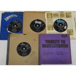 5 BEATLES 45 RPM RECORDS