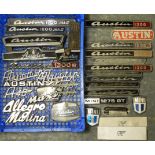 VARIOUS CAR BADGES ALL AUSTIN