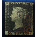 STAMPS - PENNY BLACK NO MARGINS