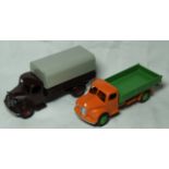 DINKY REAR TIPPER WAGON 30M & AUSTON COVERED WAGON 30S (RP)
