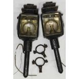 PAIR OF COACHING LAMPS